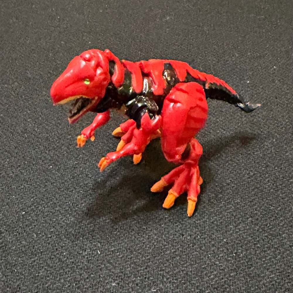 Bakugan Trox Red Collector Figure 3”